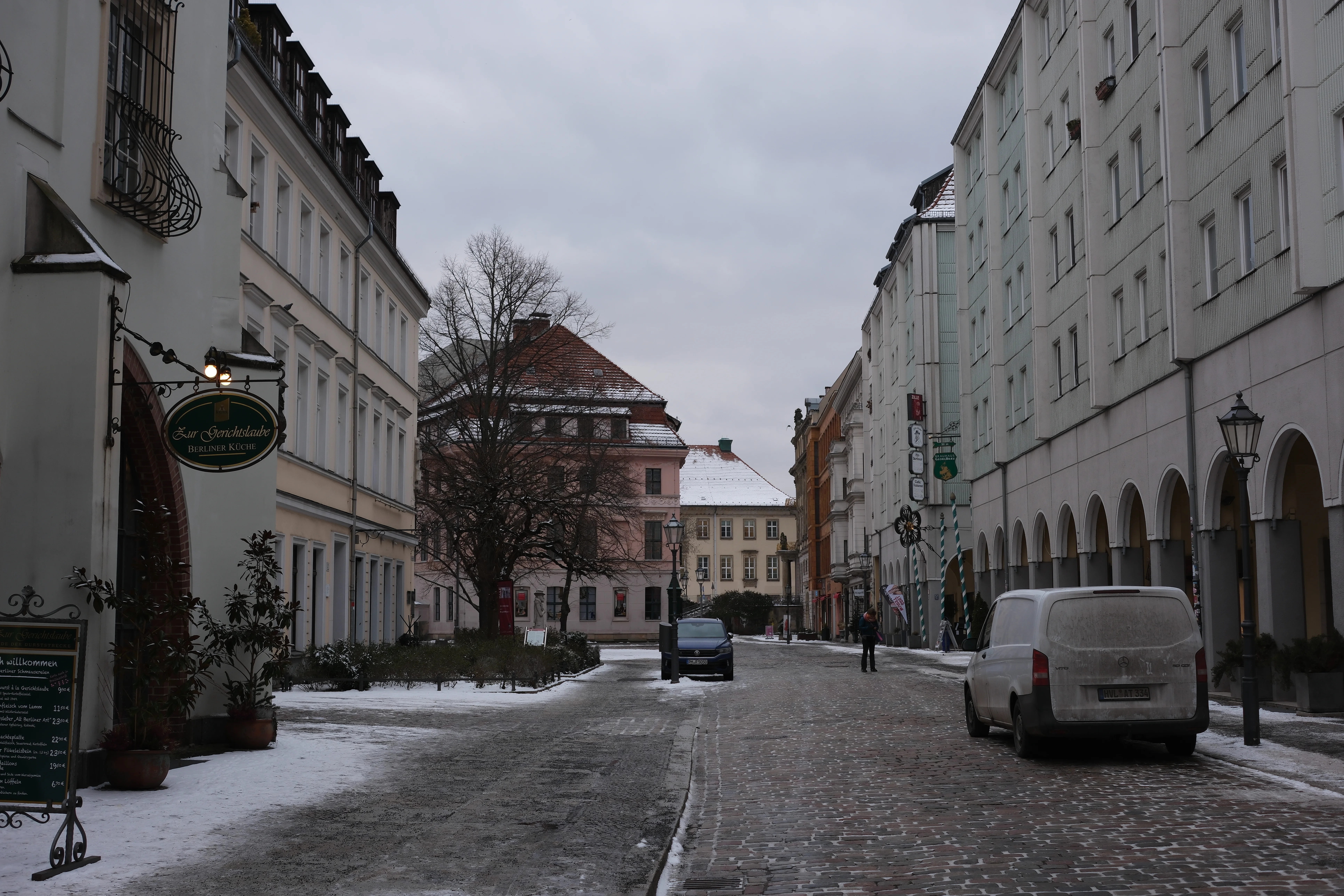 Schöne Nebenstraße