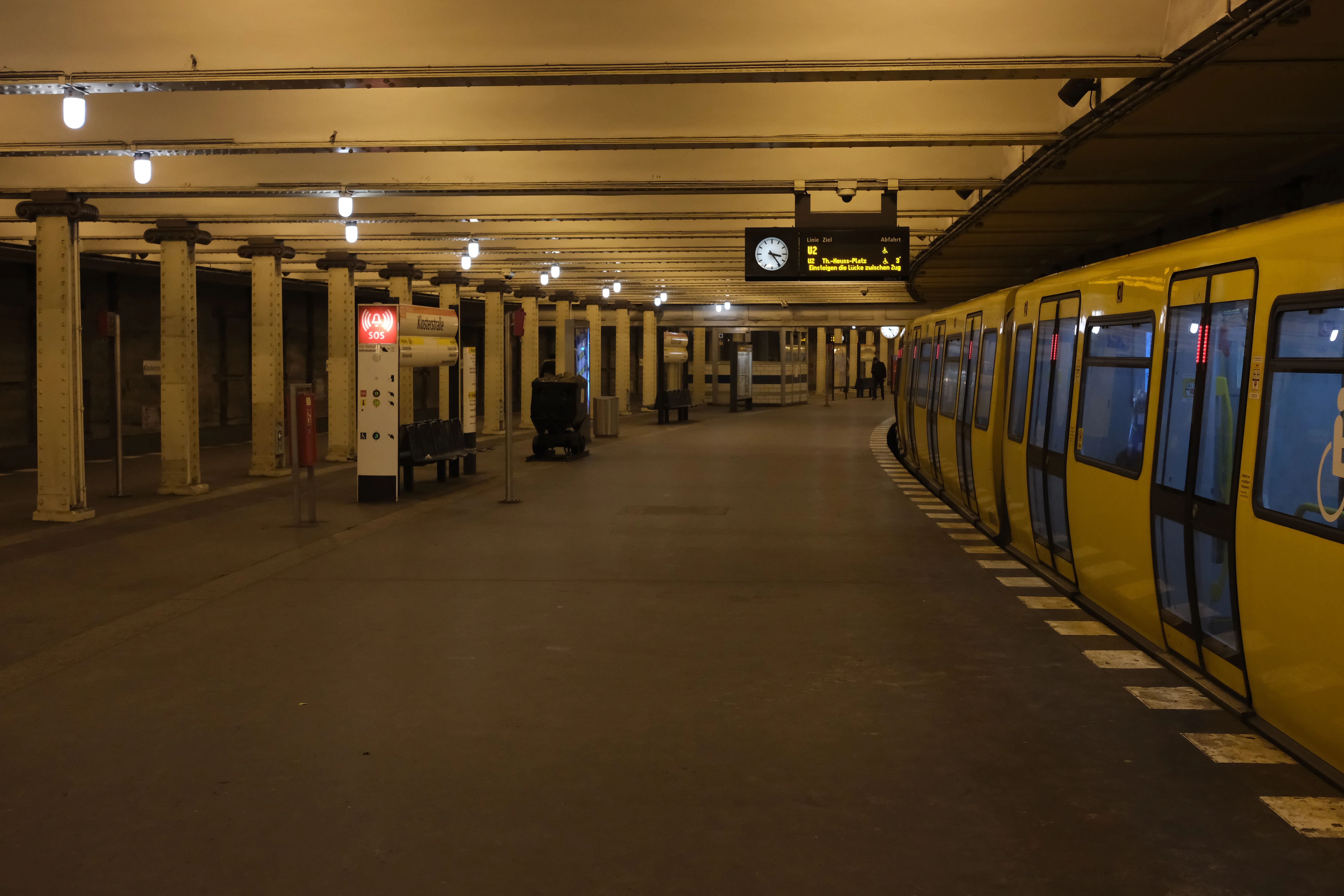 Berliner U-Bahnstation